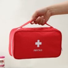 High Capacity Empty Treatment Medical Bag First Aid Kits Home Office