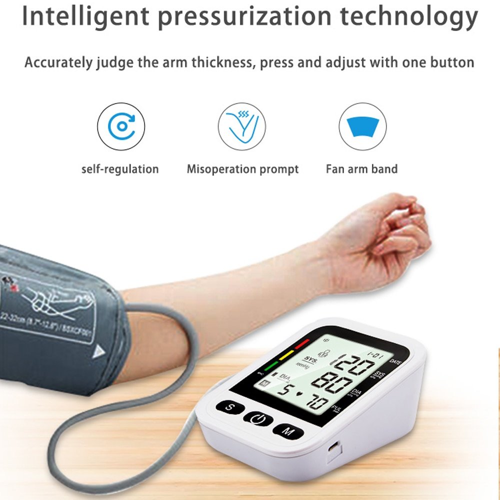 Wholesale A Tensiometro Digital Blood Pressure Monitor CE ISO Approved BP  Machines Medical Automatic Arm Blood Pressure Device From m.