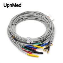 Medical Accessories Solid Golden Cup Electrode EEG Cable Set