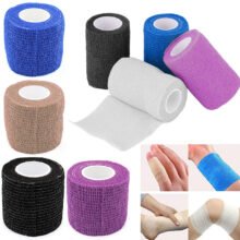 Multicolor Self-Adhesive Elastic Bandage First Aid Bandage Health Care Treatment Gauze Tape First Aid Kit tool 2.5cm*5m