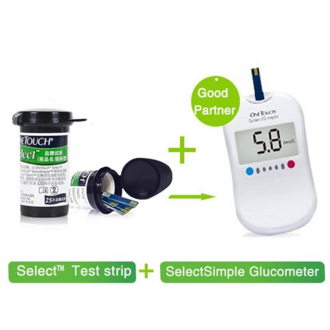 One Touch Glucose Monitoring Test Kit Select Simple