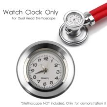 Quartz Stethoscope Watch Clock Time Accessory Kit for Dual Head Doctor Medical Stethoscope