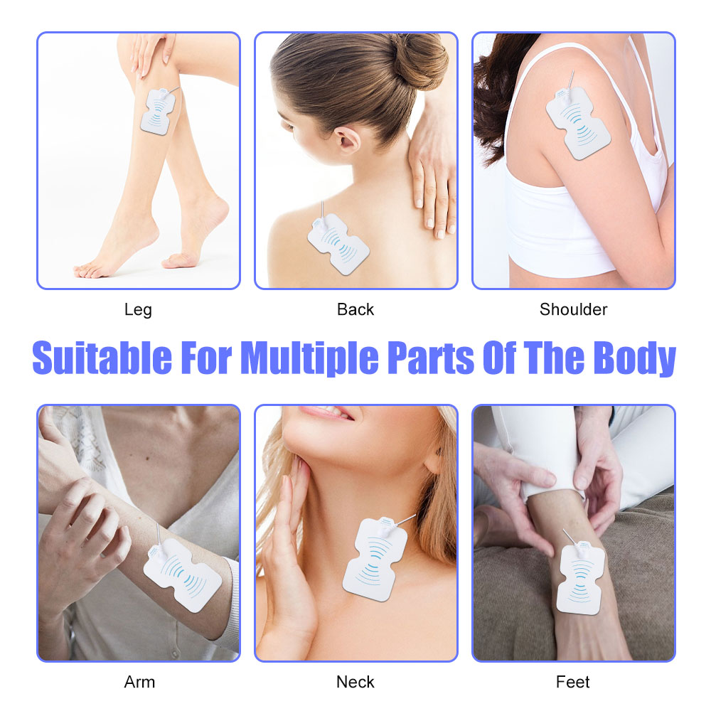 Low Frequency Tens Pulse Body Massager EMS Muscle Electrostimulator Neck  Back Foot Hand Leg Relaxing Massage Physiotherapy Tools