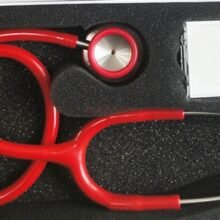 Stainless steel stethoscope double-sided doctor home professional multi-function fetal heart