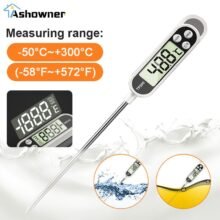 TP300 Food Thermometer Kitchen Thermometer For Meat Water Milk Cooking Food Probe Thermometer Kitchen