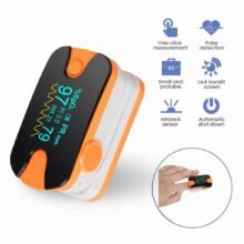 pulse oximeter OLED display SPO2 PR PI Respiration Rate Monitor for Adult
