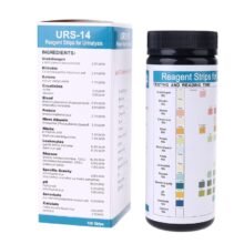 100 Strips URS-14 Urine Test Paper Strip 14 Parameters Ketone Calcuim Glucose… 667A