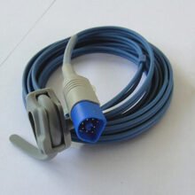 Compatible For Philips/HP M1941A 8PIN Infant/Neonate Wrapped Spo2 Sensor Pulse Oximeter Probe MP20/30/40 Oxygen Sensor 3M/9ft