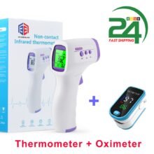 Digital Fingertip Pulse Oximeter + thermometer