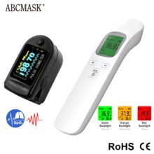 Fingertip Oximeter health saturation medical equipment OLED blood oxygen Heart Rate Saturation LCD Body Digital Thermometer