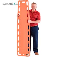 Durable ABS Plastic Waterproof Medical Ambulance Foldable Emergency Stretcher