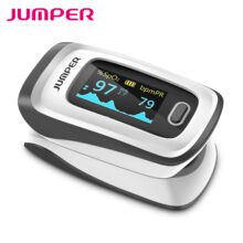 JUMPER Digital Pulse Oximeter Portable Spo2 Blood Oxygen Heart Rate Monitor OLED Display JPD-500E