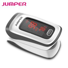JUMPER Portable Digital Pulse Oximeter Spo2 Blood Oxygen Heart Rate Monitor LED Display JPD-500E