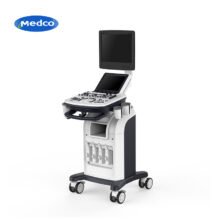Medical Color Doppler System 4D Ultrasound Scanner Machine Trolley for Hospital