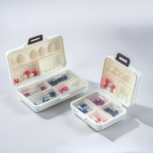New Pill Case Portable 7 Grids Pill Box Drug Tablet Medicine Storage