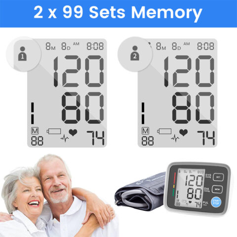 U80eh Digital Arm Blood Pressure Monitor Bluetooth Wrist Blood Pressure  Monitor Accuracy Pressure Cuff Bp Test Machine - China Wrist Blood Pressure  Monitor, Monitor Blood Pressure