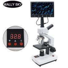 640X-1600X Digital Microscope HD for Artificial Insemination Semen Sperm Egg Observation Constant Temperature