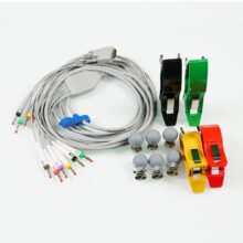Compatible for Model ME03 ME06 ME12 ECG EKG Machine with Leadwires 10 leads