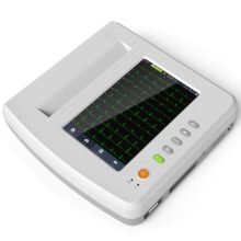 ECG121G 10.1″ Touch Screen Digital Elektrokardiograph 12 Channels 12 Lead ECG Machine EKG Monitor with Software Thermal Printer