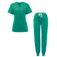 jogger style doctor nurse scrub suit sets medical hospital uniform