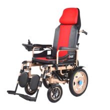 Electric Operated for Elderly Folding Rechargeable Battery Motorized Motor Wheelchair