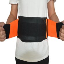 Compression Recovery Lower Back Lumbar Brace Pain Relief Waist Support Belt With Copper