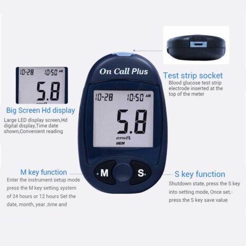 On Call Plus Blood Glucose Meter – SMC Direct LLC