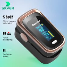 Portable Pulse Oximeter Finger Oximeter OLED Blood Oxygen Saturation SpO2 Fingertips PR Thumb Oximeters Heart Rate Monitor