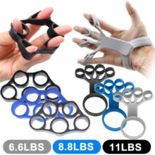 Silicone Grip Device Finger Exercise Stretcher Arthritis Hand Wrist Gripper Strengthen Rehabilitation Training To Relieve Pain