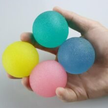 Silicone Massage Therapy Grip Ball For Hand Finger Strength Exercise Stress