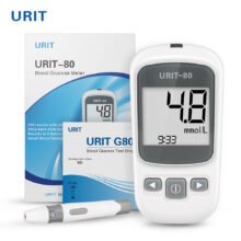 U80 Blood Glucose Meter Glucometer Kit Diabetes Tester 50/100 Test Strips Lancets Medical Blood Sugar Meter