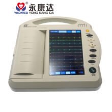 With WIFI Function ECG 12channel Electrocardiogram Monitor With Color Display Digital 12 leads Electrocardiograph