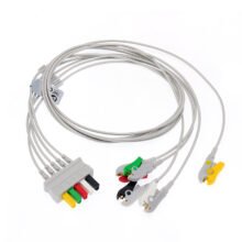 SC9000XL 5Leads ECG Leadwire with IEC Clip