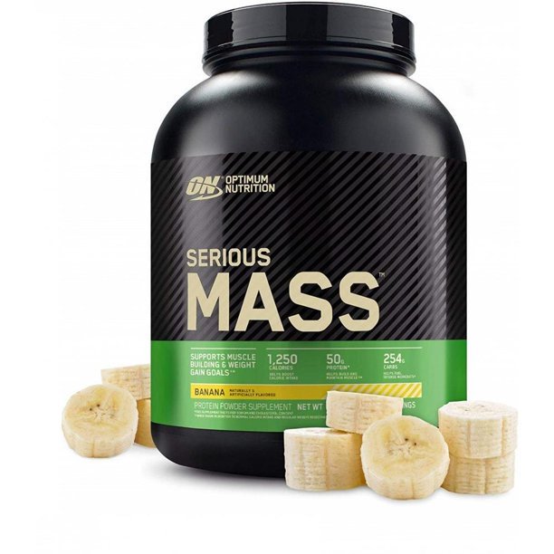 Optimum Nutrition, Serious Mass, Weight Gainer Protein Powder
