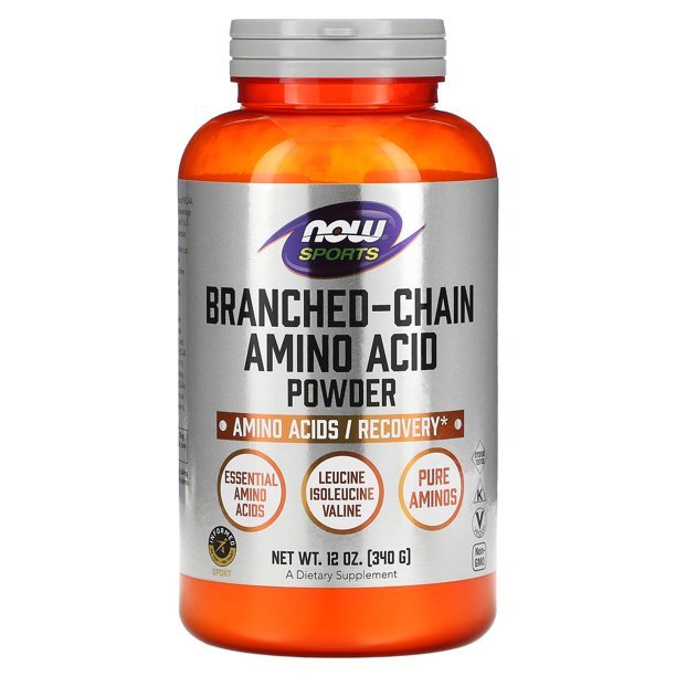 NOW Sports BCAA Powder, 65 Servings