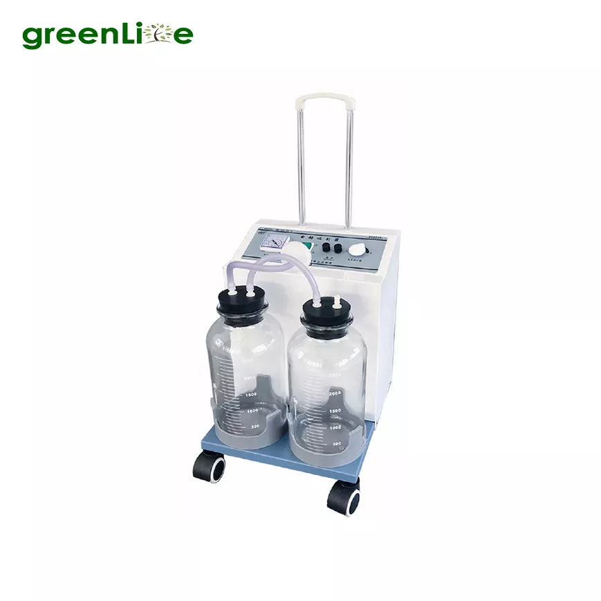 High quality 2.5L*2 mobile YB.DX-98-3 Electric Suction Machine