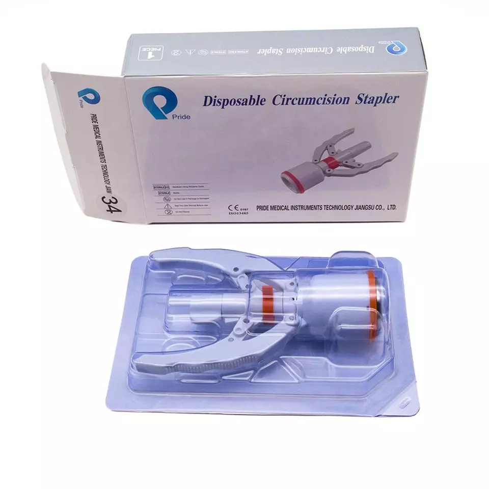 Disposable surgical circumcision Kit skin stapler