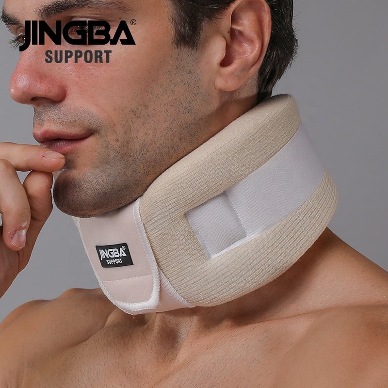 Neck Supporter Neck Brace Foam Soft Relieves Pain & Pressure in Spine Wraps