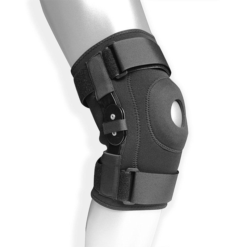 high quality medical knee support knee brace with holder