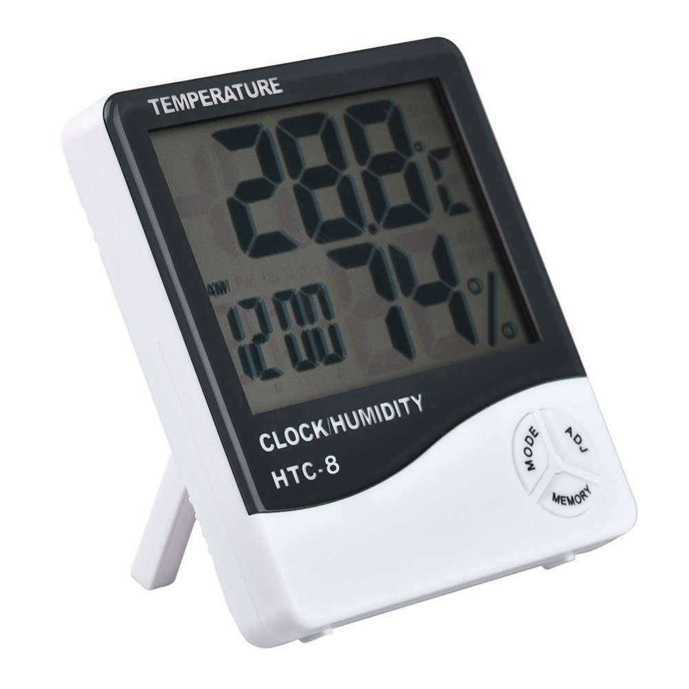 Thermometer HTC-8 Humidity Gauge with Temperature Humidity Monitor