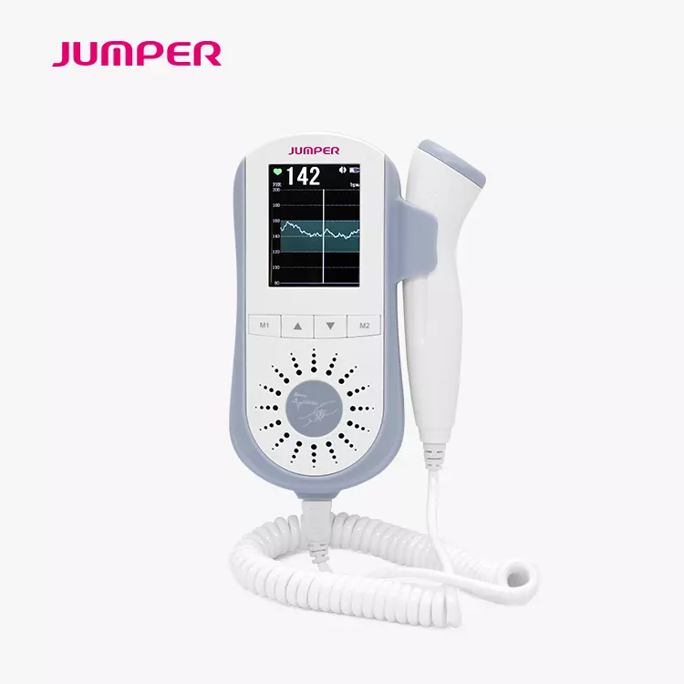 New curve display fetal doppler JPD-100E with large TFT display
