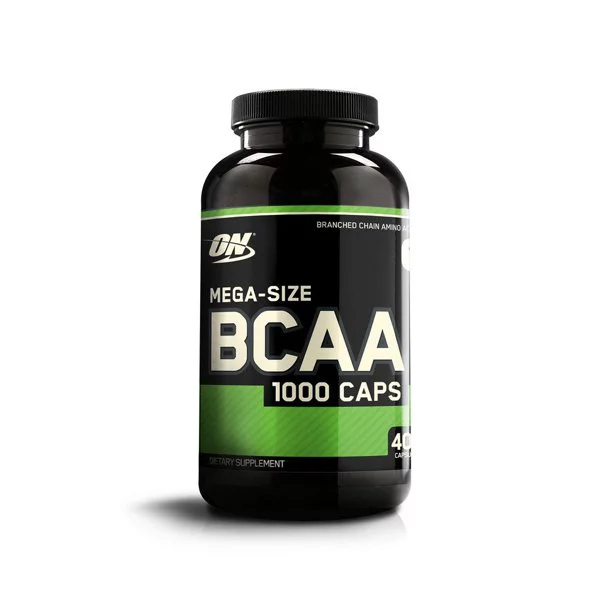 Optimum Nutrition, Mega-Size BCAA 1000 Caps, 200 Capsules