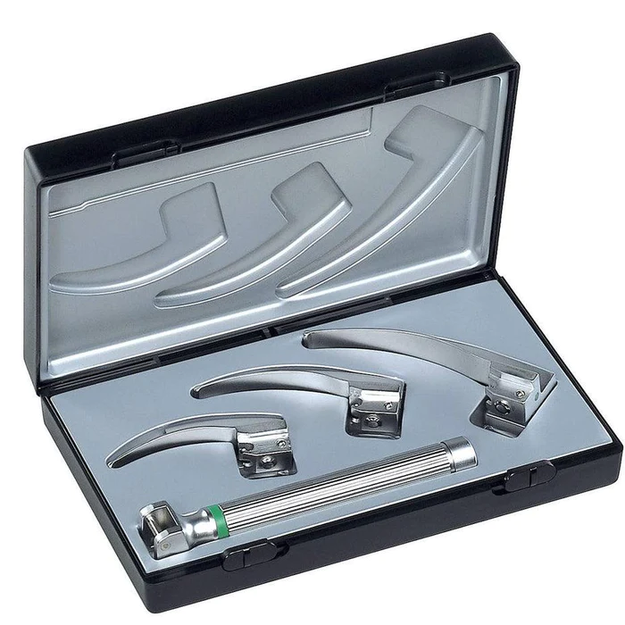 Riester Ri-integral® Fiber-Optic Laryngoscope Set – Miller Baby Blades No. 0, 1 and 2