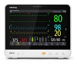 Mindray ePM 10M Patient Monitor w/ NIBP, Temperature & Nellcor SpO2