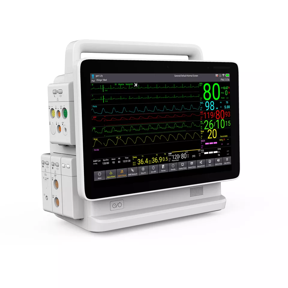 CONTEC TS13 touch screen modular transport patient monitor