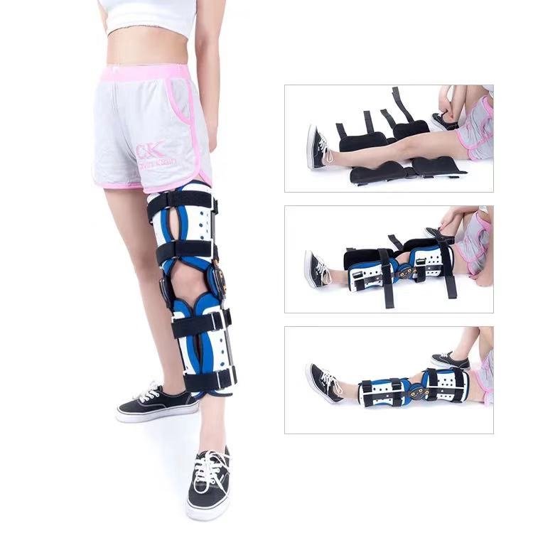 leg immobilizer brace adjustable angle knee brace support leg knee braces for knee pain