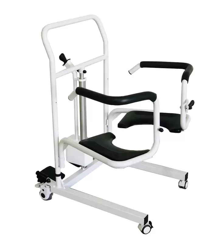 Electric lifting patient transfer chair