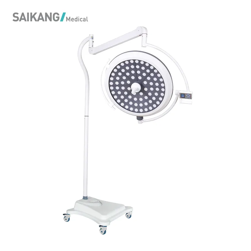 Movable Emergency Examination Cold light Shadowless Surgical Medical Battery LED Operating Lamp