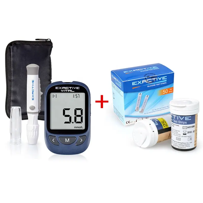 EXACTIVE VITAL blood glucose meter + 50pcs Strips