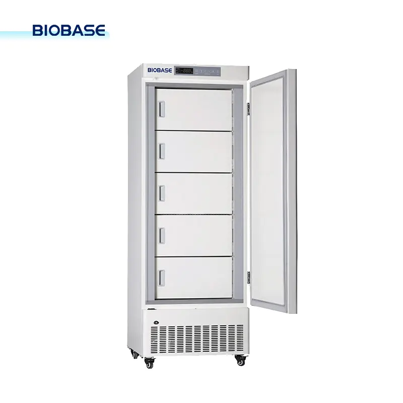 -25 Degree 328L vertical laboratory Refrigerator freezer with Micro control and LED display
